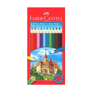 Faber-Castell Kuru Boya Tam Boy 12 Renk Karton Kutulu (116312) - FABER CASTELL