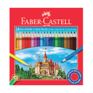 Faber-Castell Kuru Boya Tam Boy 24 Renk Karton Kutulu (116324) - FABER CASTELL