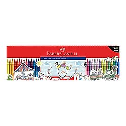 Faber-Castell Klasik Keçeli Kalem 48 Renk (5062000015) - 1