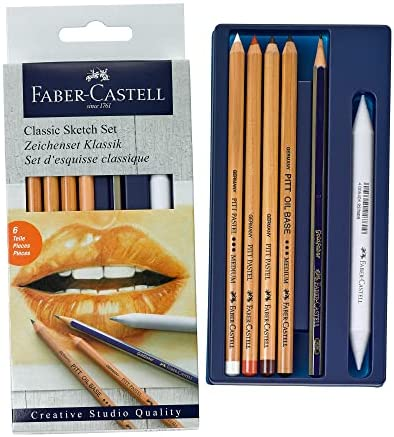 FABER-CASTELL KLASİK SKETCH ÇİZİM KALEMİ SETİ (114004)