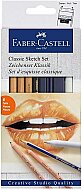 FABER-CASTELL KLASİK SKETCH ÇİZİM KALEMİ SETİ (5110114004) - FABER-CASTELL
