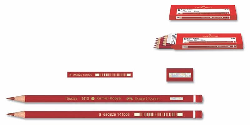 FABER-CASTELL KOPYA KALEMİ KIRMIZI (1131410000)