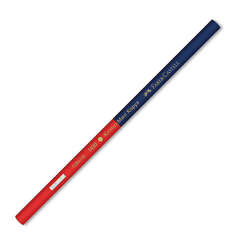 FABER-CASTELL KOPYA KALEMİ KIRMIZI-MAVİ (1131430000) - 1