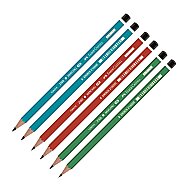 FABER-CASTELL KÖŞELİ MERCANLI KURŞUN KALEM HB (1052160000) - FABER-CASTELL