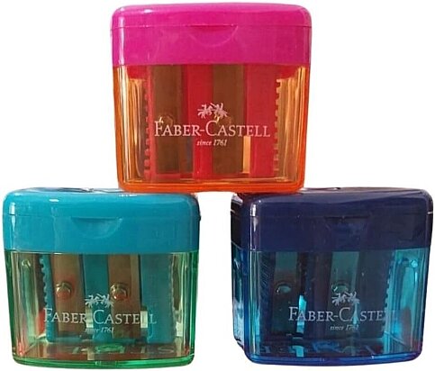 FABER-CASTELL MİNİBOX DUO KALEMTRAŞ TRENDY (5140382901) - 1