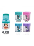 Faber-Castell Minibox Duo Kalemtraş Trendy (382901) - FABER-CASTELL