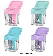 FABER-CASTELL MİNİBOX KALEMTRAŞ PASTEL (5140381926) - FABER-CASTELL