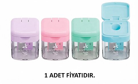 FABER-CASTELL MİNİBOX KALEMTRAŞ TRENDY (5140381927) - 1