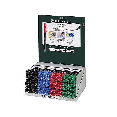 Faber-Castell Multimark Permanent Markör 120li Stand (5010151350) - 1