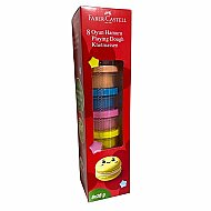 FABER-CASTELL OYUN HAMURU MAKARONN 8 RENKx28gr (5170000046) - FABER-CASTELL