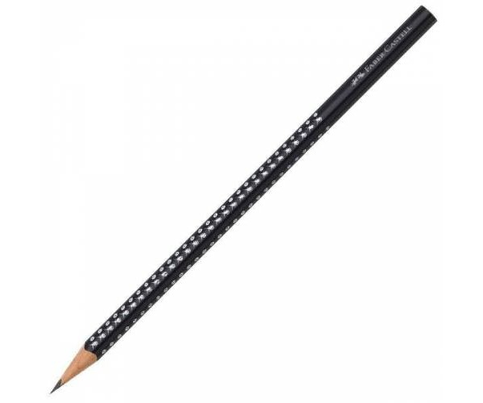 Faber-Castell Parlak Renkler Kurşun Kalem Neon Siyah (118317) - 1