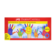 Faber-Castell Parmak Boyası 6 Renkx45Ml (160422) - FABER CASTELL