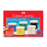 FABER-CASTELL PARMAK BOYASI 6 RENK (5170160402) - FABER-CASTELL