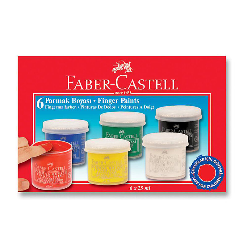 FABER-CASTELL PARMAK BOYASI 6 RENK (5170160402)