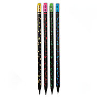 FABER-CASTELL PARTY LATA SİLGİLİ KURŞUN KALEM SİYAH (5244116873) - FABER-CASTELL (1)