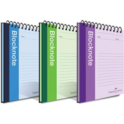 Faber-Castell Pastel Renk Spiralli Bloknot A4 Çizgili 80 Yaprak (5075000421) - FABER CASTELL