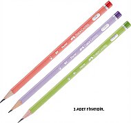 FABER-CASTELL PASTEL ÜÇGEN MERCANLI KURŞUN KALEM 2B (5244321605) - FABER-CASTELL