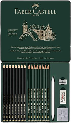 FABER-CASTELL PİTT GRAPHİTE MATT DERECELİ KALEM 20 SET (5165115224) - 2