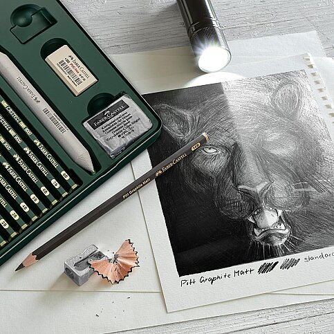 FABER-CASTELL PİTT GRAPHİTE MATT DERECELİ KALEM 20 SET (5165115224) - 3