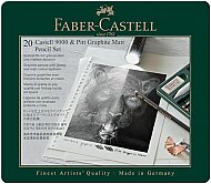 FABER-CASTELL PİTT GRAPHİTE MATT DERECELİ KALEM 20 SET (5165115224) - 1