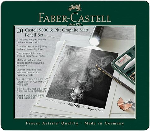 FABER-CASTELL PİTT GRAPHİTE MATT DERECELİ KALEM 20 SET (5165115224) - 1