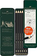 FABER-CASTELL PİTT GRAPHİTE MATT DERECELİ KALEM 6LI SET (5165115207) - 2