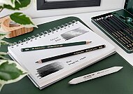 FABER-CASTELL PİTT GRAPHİTE MATT DERECELİ KALEM 6LI SET (5165115207) - 3