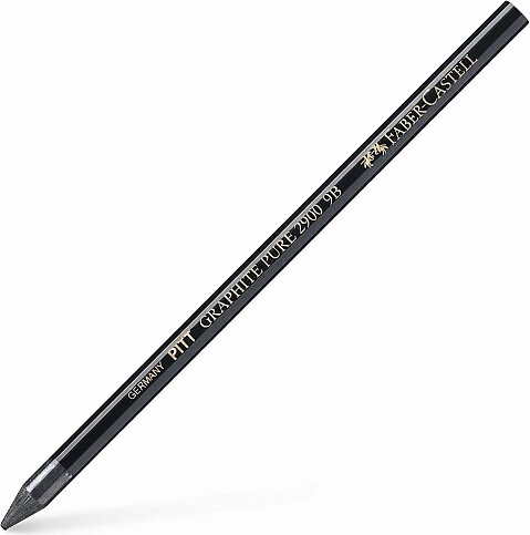 FABER-CASTELL PİTT MONOCHROME GRAFİT FÜZEN KALEM 9B (5230117309) - 1