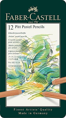 FABER-CASTELL PİTT PASTEL BOYA 12 RENK (5190112112) - 1