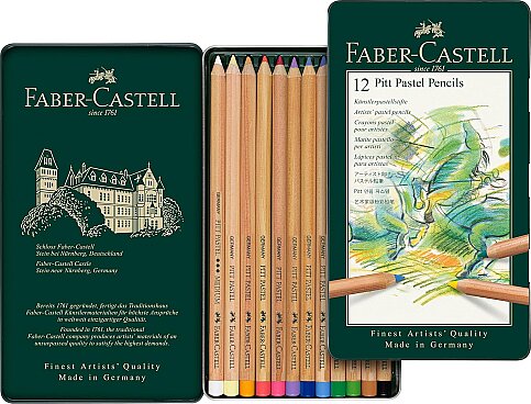 FABER-CASTELL PİTT PASTEL BOYA 12 RENK (5190112112) - 2