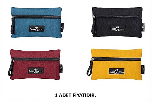 FABER-CASTELL PRATİC KALEM KUTUSU TEK BÖLME (5177000119) - 1
