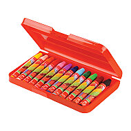 FABER-CASTELL REDLİNE PASTEL BOYA 12 RENK PLASTİK KUTU (5281125112) - FABER-CASTELL