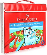 FABER-CASTELL REDLİNE PASTEL BOYA 24 RENK ÇANTALI (5281125125) - FABER-CASTELL