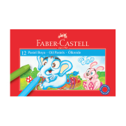 Faber-Castell Redline Pastel Boya 12 Renk Karton Kutu (125312) - FABER CASTELL