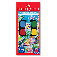 FABER-CASTELL REDLİNE SULU BOYA BÜYÜK BOY 12 RENK (5292125012) - FABER-CASTELL