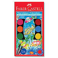 FABER-CASTELL REDLİNE SULU BOYA BÜYÜK BOY 21 RENK (5292125021) - FABER-CASTELL
