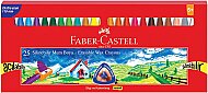 FABER-CASTELL SİLİNEBİLİR MUM BOYA 25 RENK (5281122725) - FABER-CASTELL