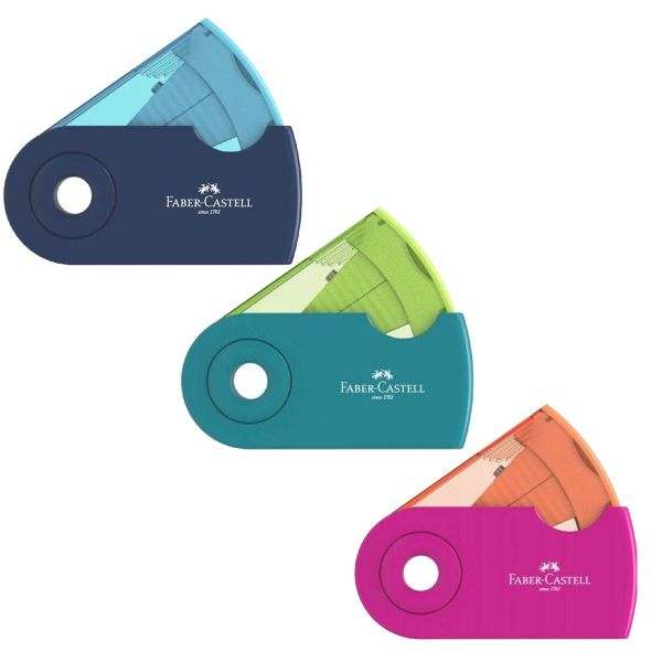 FABER-CASTELL SLEEVE TREND RENK KALEMTRAŞ (5140182714)