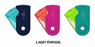 FABER-CASTELL SLEEVE TREND RENK KALEMTRAŞ (5140182714) - FABER-CASTELL