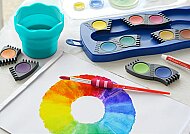 FABER-CASTELL SOFT TOUCH SULU BOYA FIRÇASI SET 4LÜ (2-6-10-12)(5179481600) - 3
