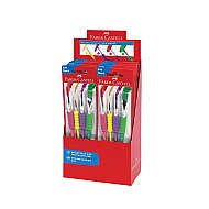 Faber-Castell Soft Touch Sulu Boya Fırçası Set 4lü (2-6-10-12)(5179481600) - FABER-CASTELL