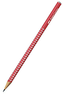 Faber-Castell Sparkle Üçgen Kurşun Kalem Candy Red (5244118240) - 3