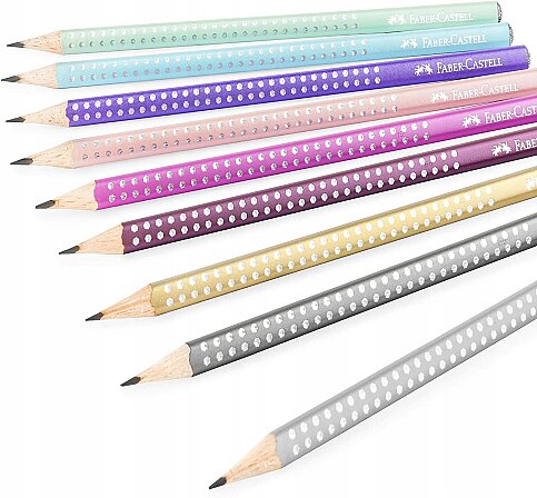 FABER-CASTELL SPARKLE ÜÇGEN KURŞUN KALEM FOREST GREEN (5244118239) - 2