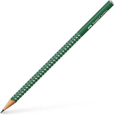 FABER-CASTELL SPARKLE ÜÇGEN KURŞUN KALEM FOREST GREEN (5244118239) - 1