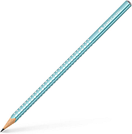 Faber-Castell Sparkle Üçgen Kurşun Kalem Metalik Ocean Blue (5244118262) - 3