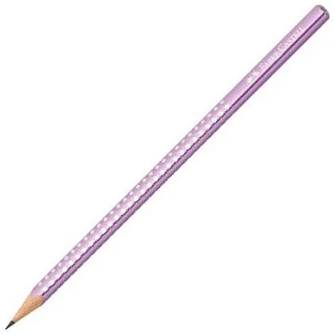Faber-Castell Sparkle Üçgen Kurşun Kalem Metalik Purple (5244118263) - 3