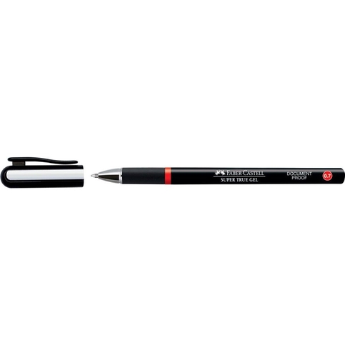 Faber-Castell Süper True Gel İmza Kalemi Kırmızı (549121) - 1