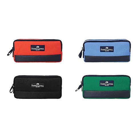 FABER-CASTELL TRAVEL KALEM KUTUSU ÇİFT BÖLME (5177000151) - 1