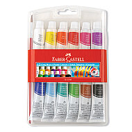 FABER-CASTELL GUAJ BOYA 12 RENK TÜP (5500121011) - FABER-CASTELL