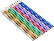 FABER-CASTELL ÜÇGEN BOYA KALEMİ METALİK 12 RENK (5171000006) - FABER-CASTELL (1)